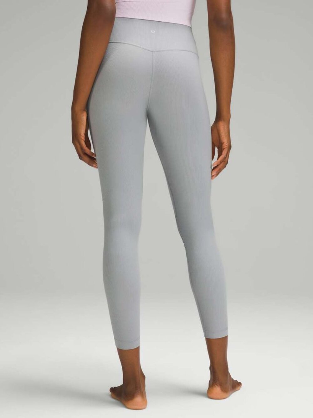 Lululemon Align Ribbed High-Rise Leggings/Pant Rhino Grey Size 4